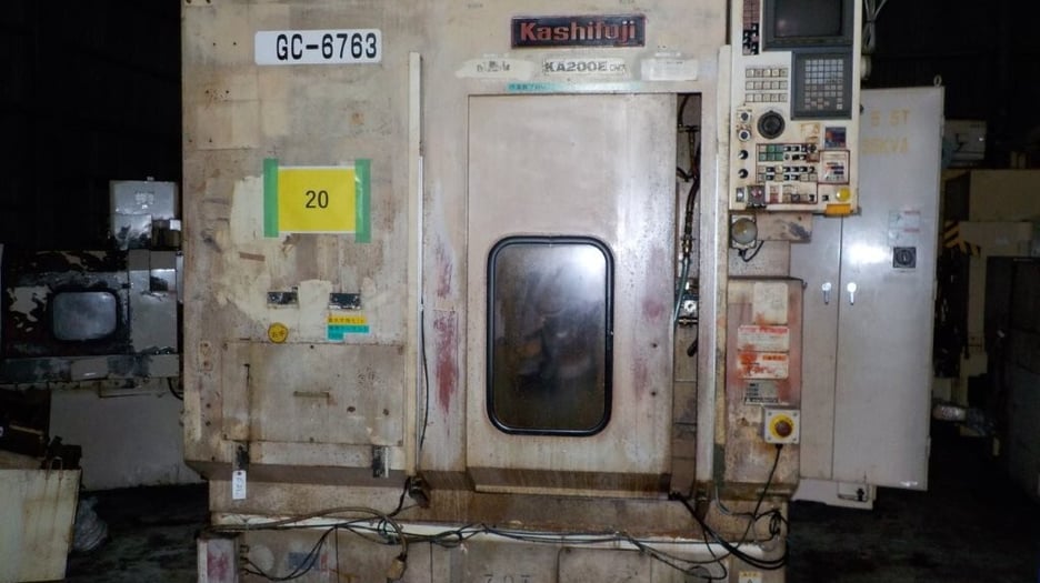 Used Kashifuji KA 200E CNC Gear Hobbing Machine | A.K. Machine Traders, Navi Mumbai, India