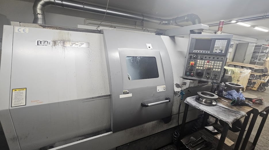 Used Leadwell T-7 2-Axis Slant Bed CNC Lathe | A.K. Machine Traders, Navi Mumbai, India