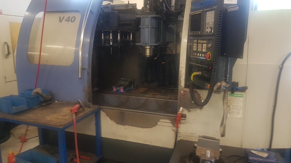 Used Leadwell V40 CNC Vertical Machining Center | A.K. Machine Traders, Navi Mumbai, India