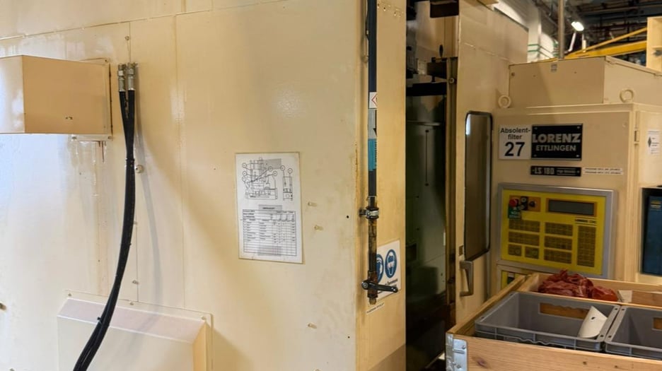 آلة تشكيل التروس CNC من طراز Lorenz LS 180 مستعملة | A.K. Machine Traders، نافي مومباي، الهند