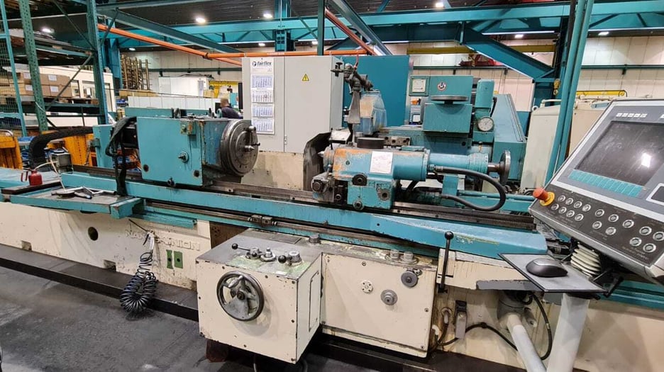 Used Naxos Union RTY 50×2000/3000 CNC Cylindrical Grinder | A.K. Machine Traders, Navi Mumbai, India