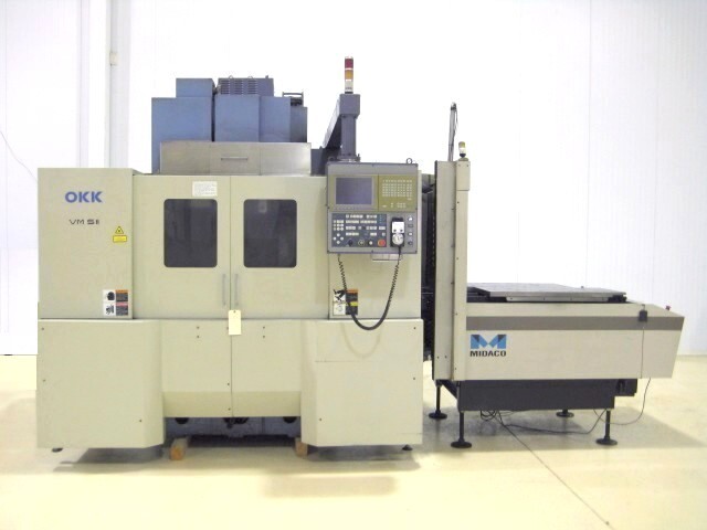 Used OKK VM-5 II APC CNC Vertical Machining Centre | A.K. Machine Traders, Navi Mumbai, India