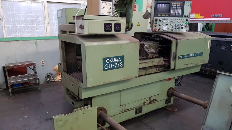 Used Okuma GU 24S CNC Cylindrical Grinder | A.K. Machine Traders, Navi Mumbai, India