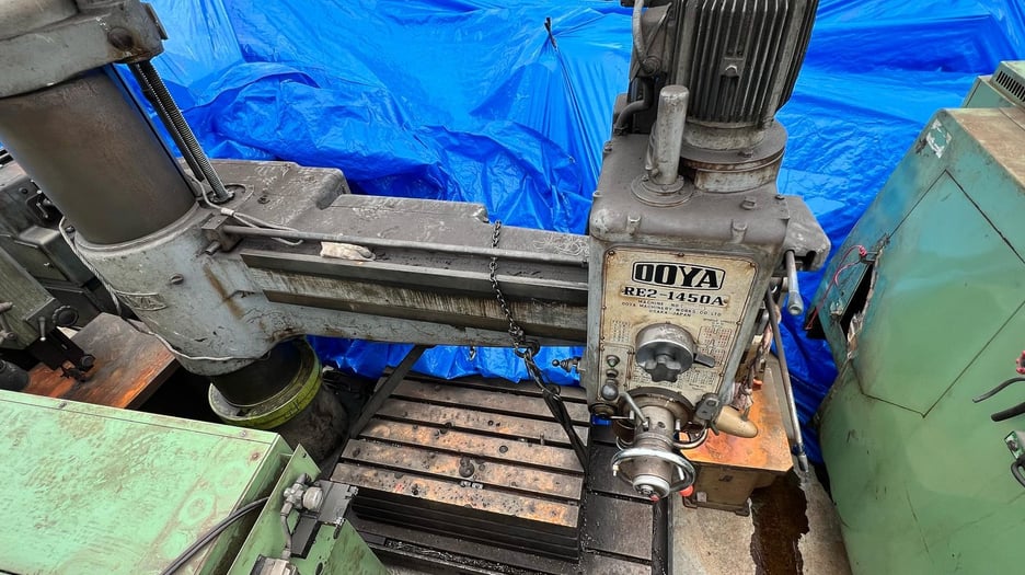 Used OOYA RE2-1450A Radial Drill | A.K. Machine Traders, Navi Mumbai, India