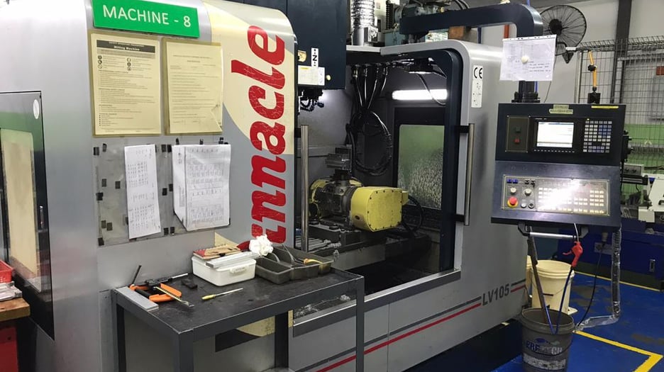 Used Pinnacle LV 105 Vertical Machining Center | A.K. Machine Traders, Navi Mumbai, India