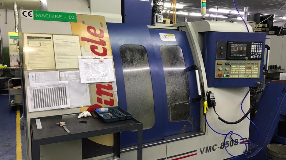 Used Pinnacle LV 85 Vertical Machining Center | A.K. Machine Traders, Navi Mumbai, India