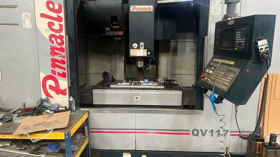 Used Pinnacle QV117 CNC Vertical Machining Center | A.K. Machine Traders, Navi Mumbai, India