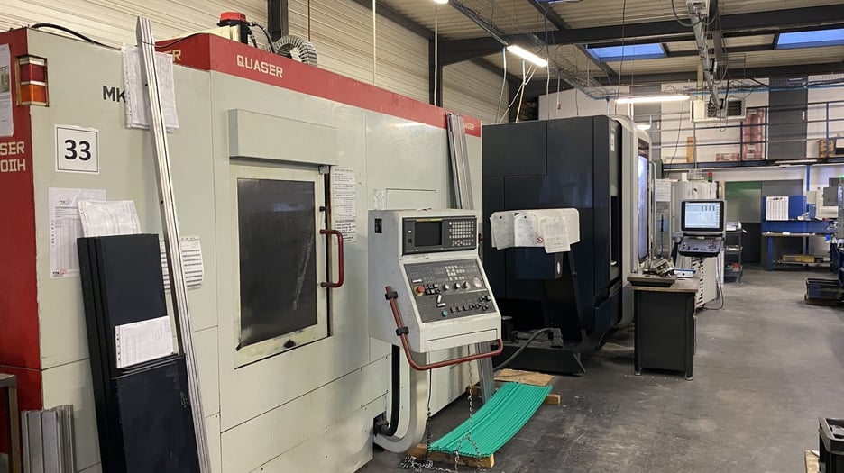 Used Quaser MK 60-II H CNC Horizontal Machining Center | A.K. Machine Traders, Navi Mumbai, India