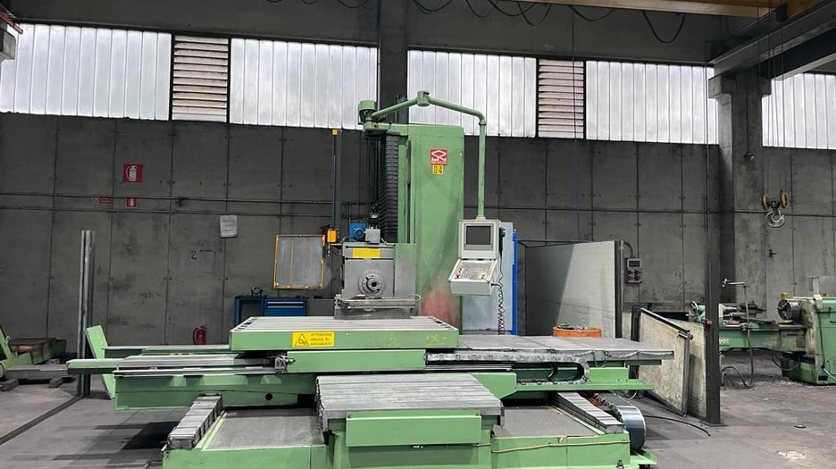 Used San Rocco MEC 140 CNC Horizontal Boring Machine | A.K. Machine Traders, Navi Mumbai, India