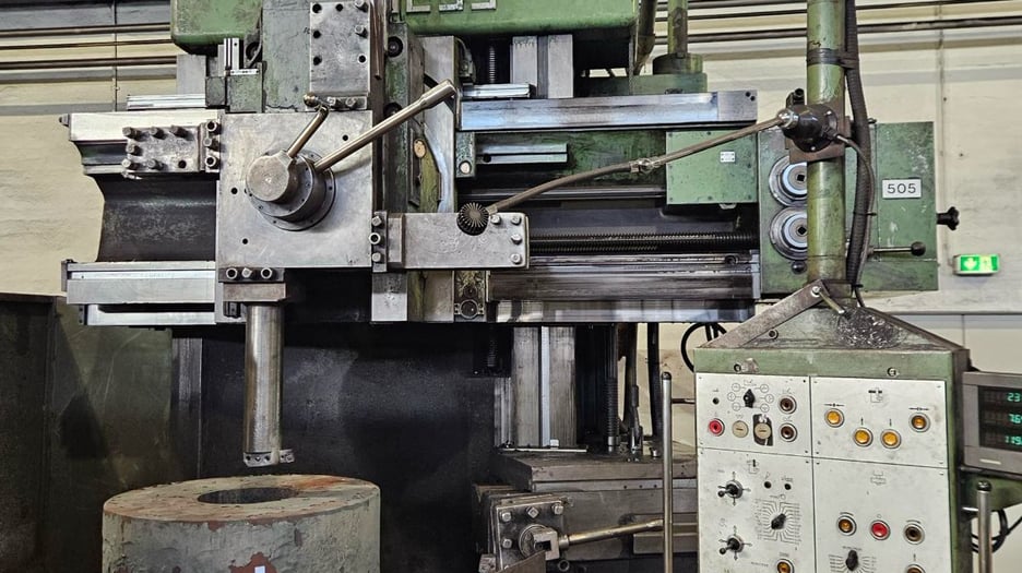 Used Schiess 16 DKE 125 Vertical Turret Lathe | A.K. Machine Traders, Navi Mumbai, India