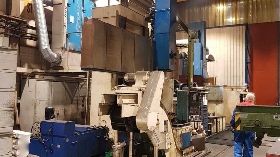 Used Schiess 16 DS 125 CNC Vertical Turret Lathe | A.K. Machine Traders, Navi Mumbai, India