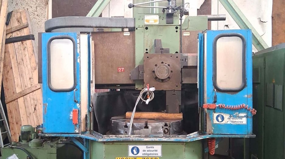 Used Schiess Froriep 9DK Vertical Turret Lathe | A.K. Machine Traders, Navi Mumbai, India