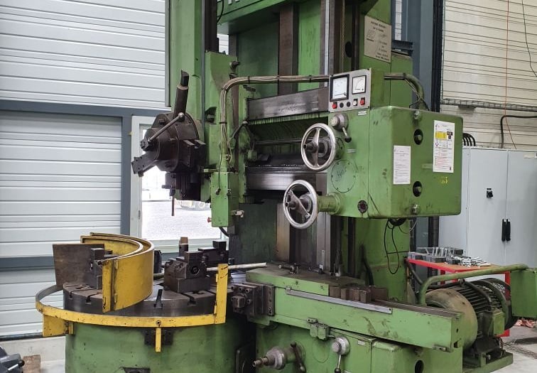 Used Schiess Froriep KE 14 Vertical Turret Lathe | A.K. Machine Traders, Navi Mumbai, India