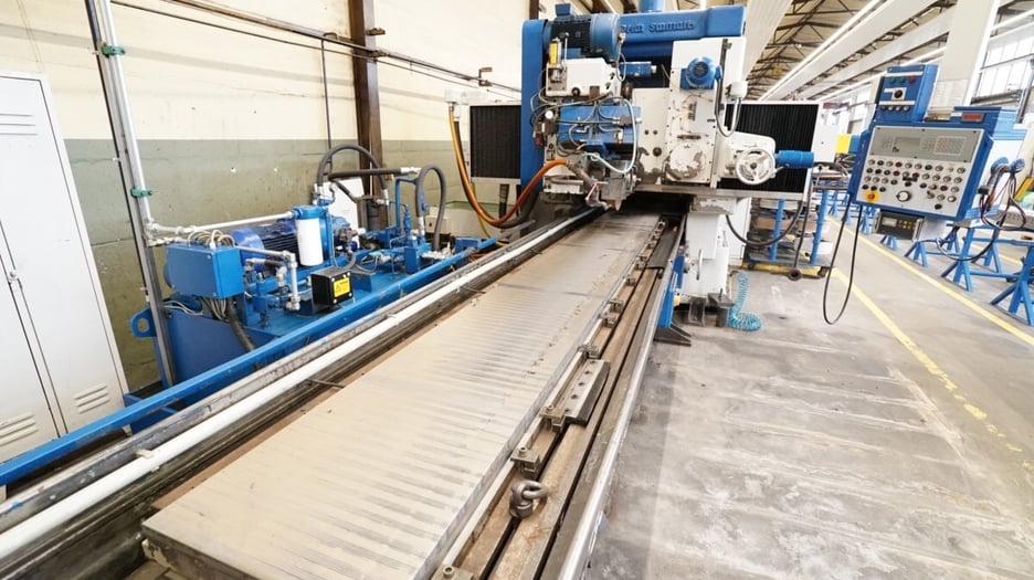 Used Schmaltz APF-11 Double Column Surface Grinding Machine | A.K. Machine Traders, Navi Mumbai, India
