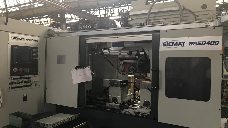 Used Sicmat Raso 400 CNC Gear Shaving Machine | A.K. Machine Traders, Navi Mumbai, India