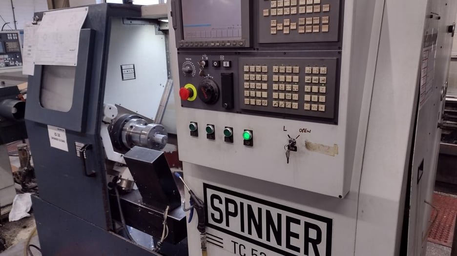 Used Spinner TC 52MC CNC Lathe | A.K. Machine Traders, Navi Mumbai, India