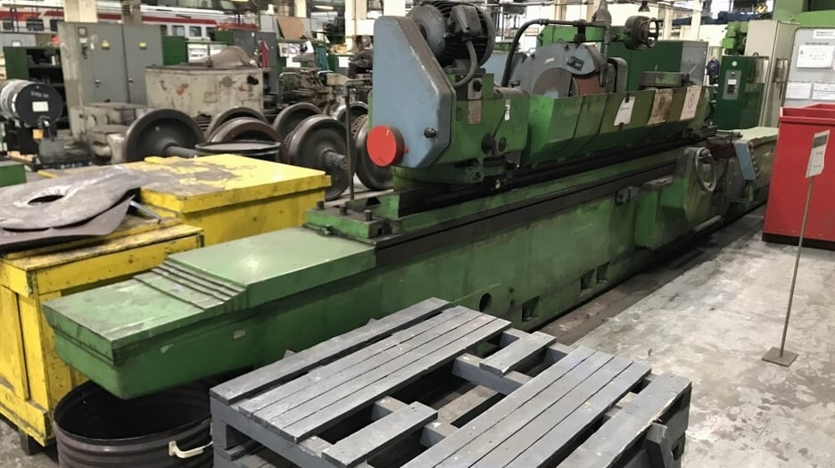 Used TOS BUA 63/3000 Cylindrical Grinder | A.K. Machine Traders, Navi Mumbai, India