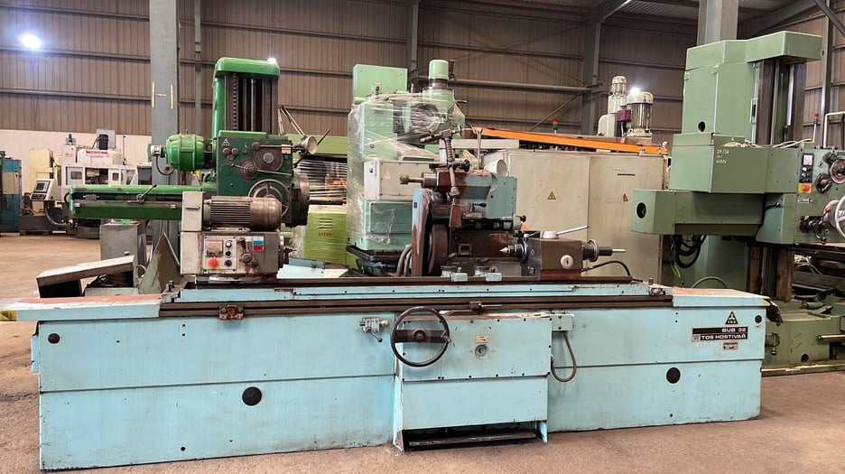 Used TOS BUB32/1500 Cylindrical Grinder | A.K. Machine Traders, Navi Mumbai, India