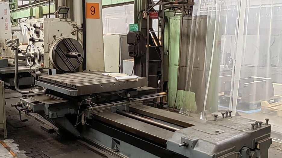 Used TOS H100A Horizontal Boring Machine | A.K. Machine Traders, Navi Mumbai, India
