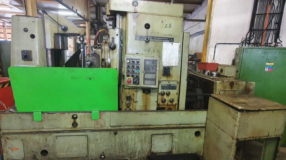 Used TOS OF71 Gear Hobbing Machine | A.K. Machine Traders, Navi Mumbai, India