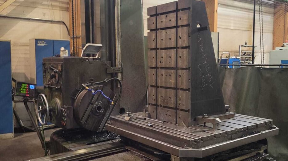 Used TOS W100 Horizontal Boring Machine | A.K. Machine Traders, Navi Mumbai, India