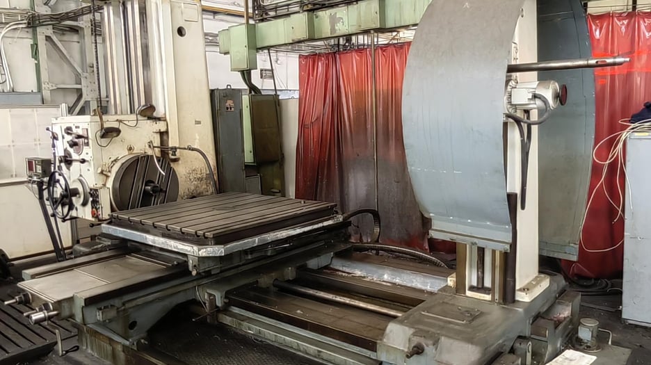 Used TOS W100A Horizontal Boring Machine | A.K. Machine Traders, Navi Mumbai, India