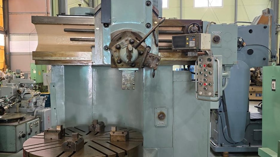 Used Toshiba TBJ 13 Vertical Turret Lathe | A.K. Machine Traders, Navi Mumbai, India