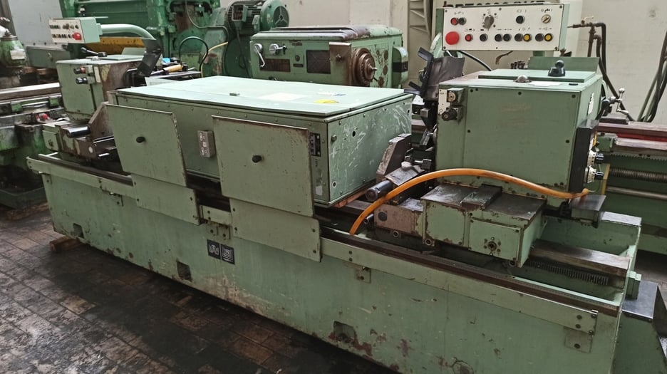 Used WMW FZWD 160×2700 Facing Centering Machine | A.K. Machine Traders, Navi Mumbai, India