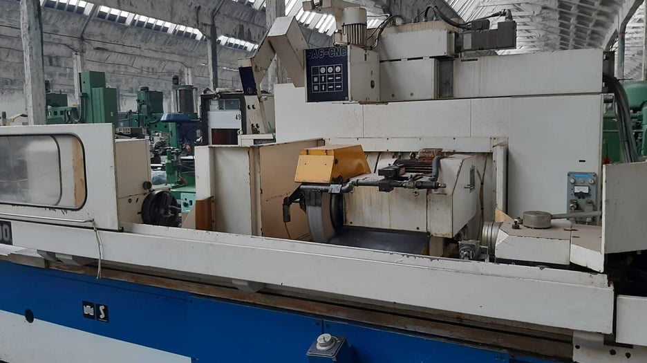 Used WMW SA6/2 x 2000 CNC Cylindrical Grinder | A.K. Machine Traders, Navi Mumbai, India