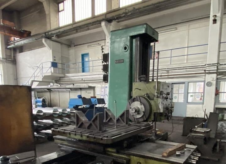 Used WMW Union BFT 125/1 Table Type Boring Mill | A.K. Machine Traders, Navi Mumbai, India