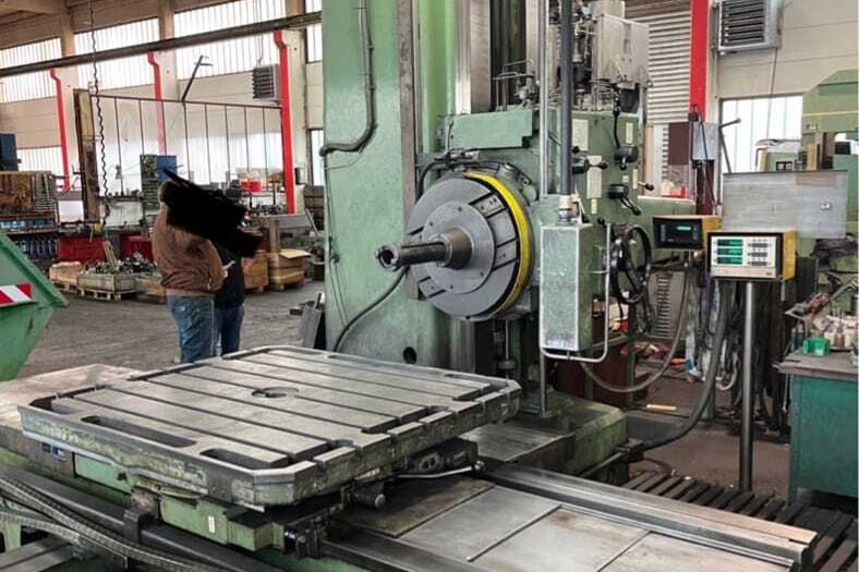 Used WMW Union BFT100/IV Horizontal Boring Machine | A.K. Machine Traders, Navi Mumbai, India