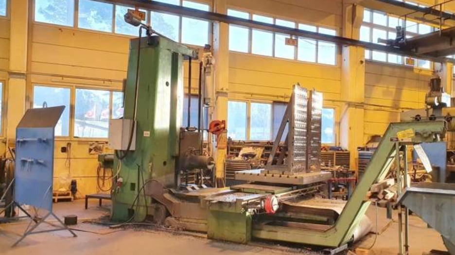 Used Wotan B130S Horizontal Boring Mill | A.K. Machine Traders, Navi Mumbai, India