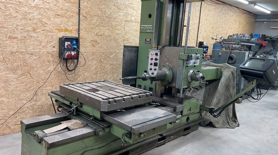 Used Wotan B75T Horizontal Boring Mill | A.K. Machine Traders, Navi Mumbai, India