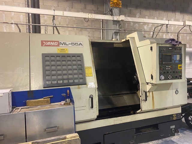 Used Yang ML-55A CNC Lathe | A.K. Machine Traders, Navi Mumbai, India