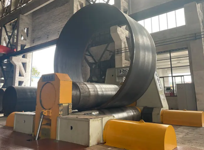 XW11S-160x3500 3-Roll Plate Rolling Machine | EZHONG, Hubei, China