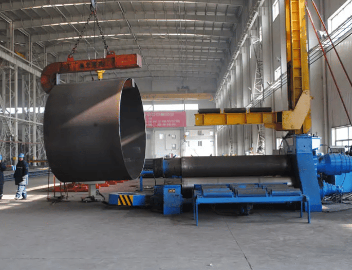 XW12X-60x4200 4-Roll Plate Rolling Machine | EZHONG, Hubei, China