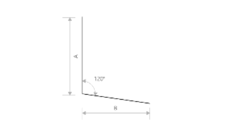 MM-PR-0069 Roof to Wall Flashing profile drawing