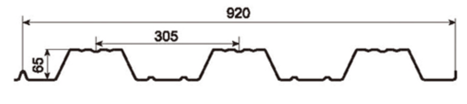 MM-PR-0180 profile drawing