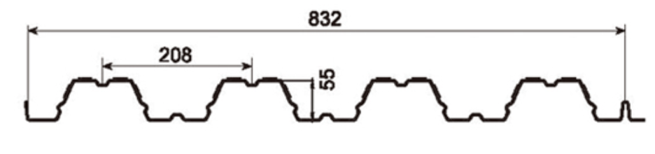 MM-PR-0198 profile drawing