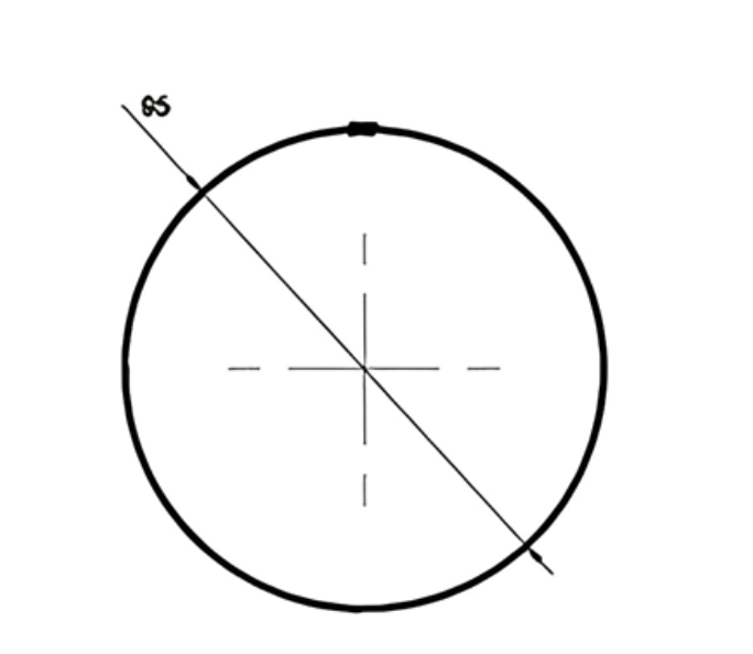 MM-PR-0224 Round Downpipe profile drawing