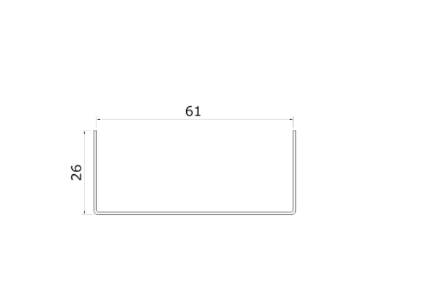 MM-PR-0248 Prefabricated Building profile drawing
