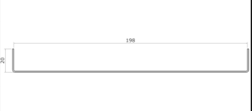 MM-PR-0272 Joist Covering profile drawing
