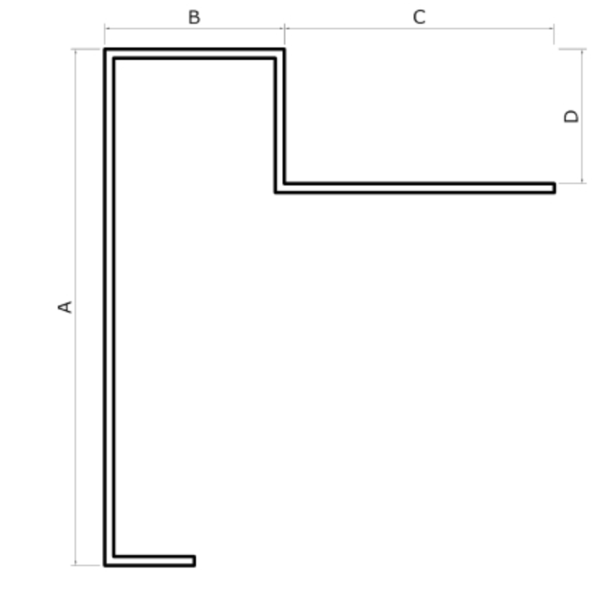 MM-PR-0278 Chassis Bottom profile drawing