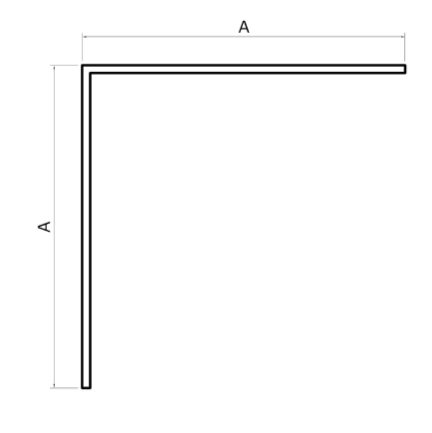 MM-PR-0279 Corner Column profile drawing