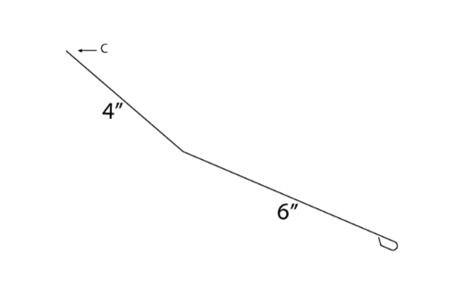 MM-PR-0327 Transition Trim profile drawing