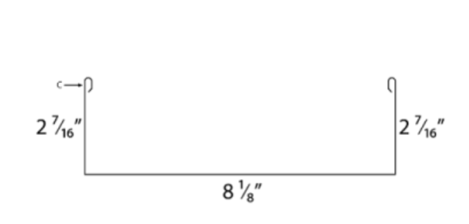 MM-PR-0331 Jamb Cover profile drawing