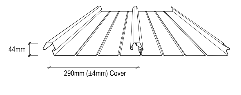 MM-PR-0345 Patio Panel profile drawing