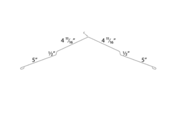 MM-PR-0346 Ridge / Hip Cap profile drawing