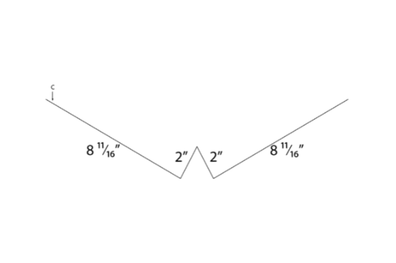 MM-PR-0355 Valley profile drawing