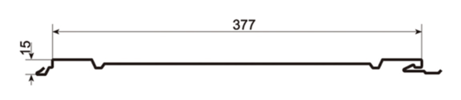MM-PR-0079 Roofing and Cladding profile drawing